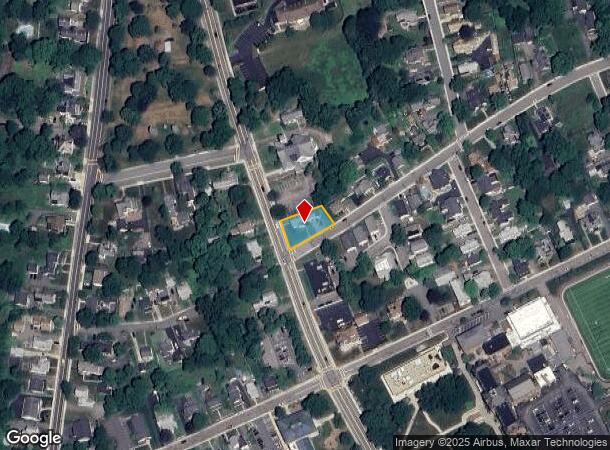  161 Main St, Franklin, MA Parcel Map