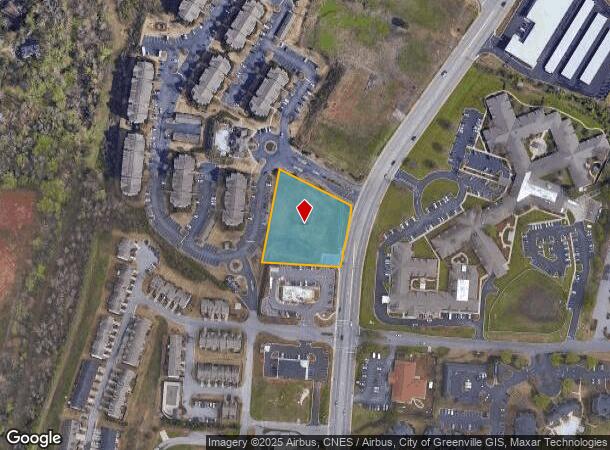 801 E Butler Rd, Greenville, SC Parcel Map