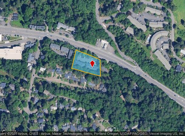 4004 Sw Beaverton Hillsdale Hwy, Portland, OR Parcel Map