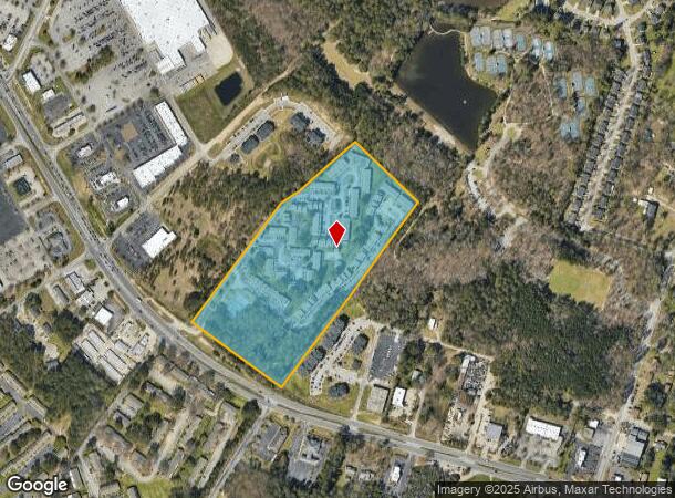 7648 Garners Ferry Rd, Columbia, SC Parcel Map