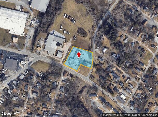  1021 Athens St, Gainesville, GA Parcel Map