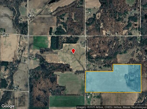 10849 Nimberger Rd, Lakeview, MI Parcel Map