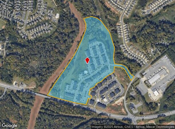  1005 S South Fork Village Dr, Belmont, NC Parcel Map