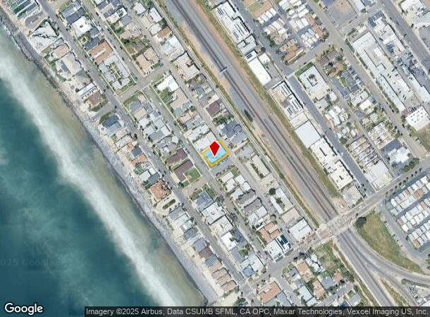 1032 Tait St, Oceanside, CA Parcel Map
