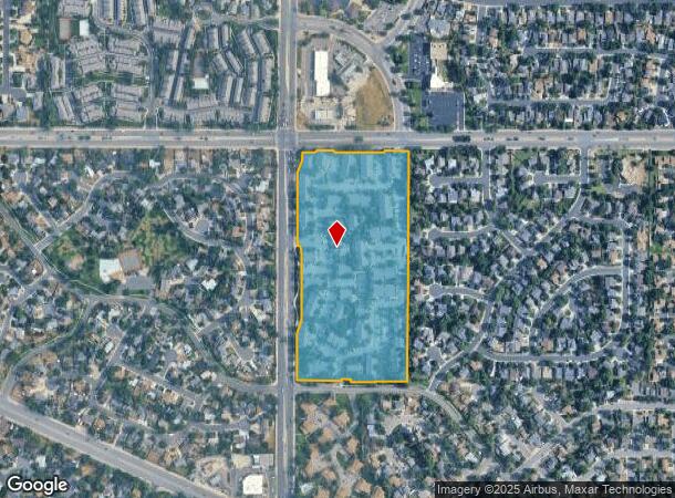  4404 S Hannibal Way, Aurora, CO Parcel Map