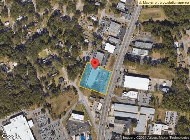  5555 N Davis Hwy, Pensacola, FL Parcel Map