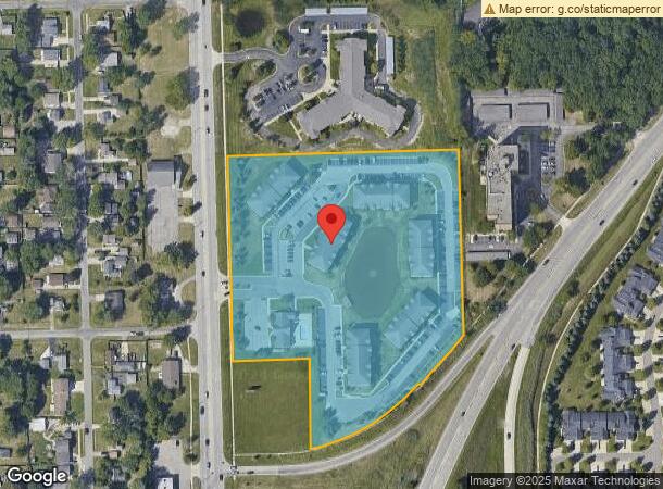  16705 Allen Rd, Southgate, MI Parcel Map