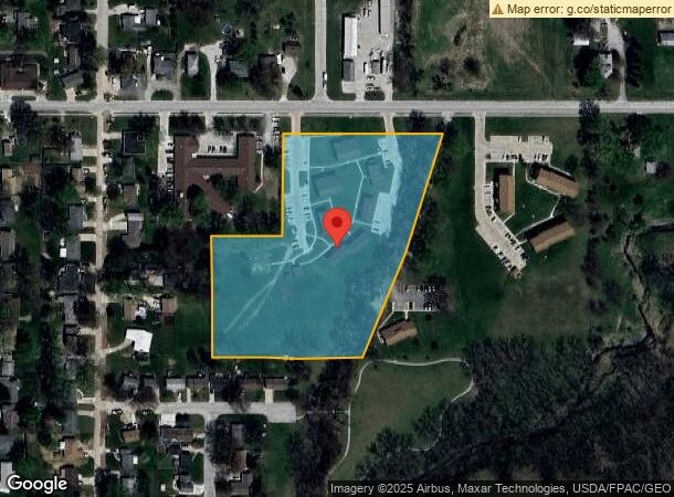  1660 E Summit St, Red Oak, IA Parcel Map