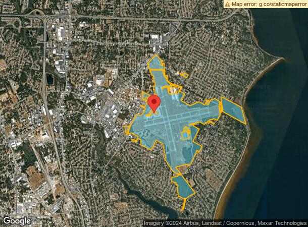  2430 Airport Blvd, Pensacola, FL Parcel Map