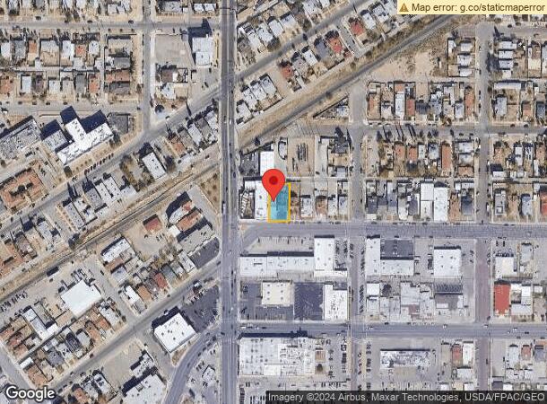  2909 Pershing Dr, El Paso, TX Parcel Map