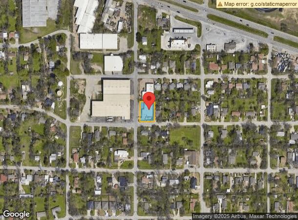  3500 Biway St, Fort Worth, TX Parcel Map