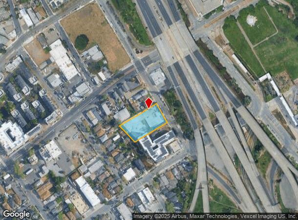  345 Delmas Ave, San Jose, CA Parcel Map