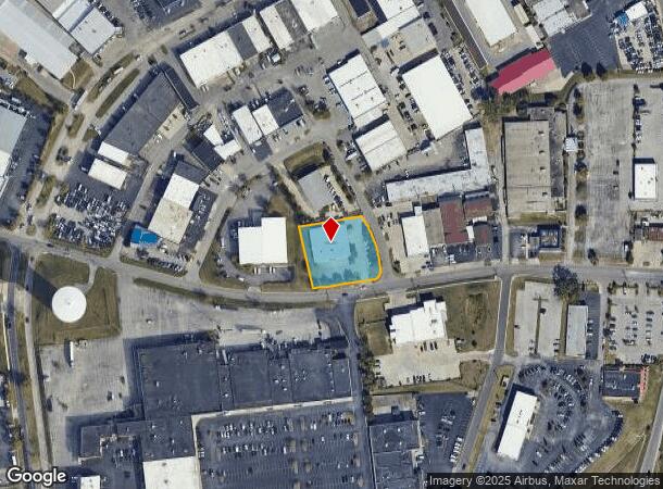  1255 Eastland Dr, Lexington, KY Parcel Map