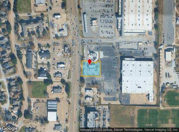  4911 S Cooper St, Arlington, TX Parcel Map