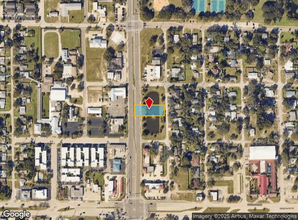  1807 S Babcock St, Melbourne, FL Parcel Map