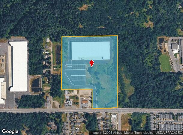 6933 176Th St E, Puyallup, WA Parcel Map