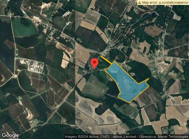  1308 Golf Course Rd, Raeford, NC Parcel Map