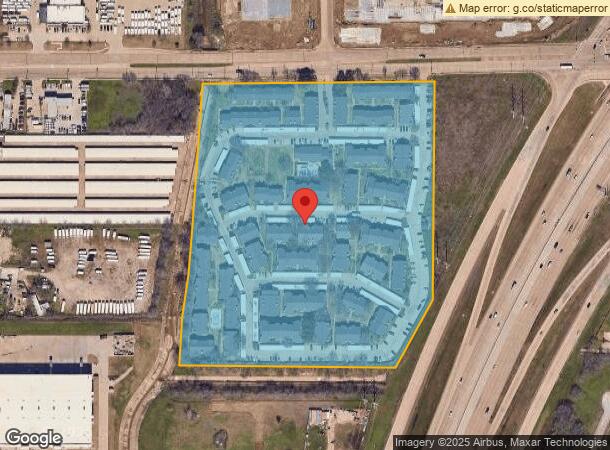  4608 W Northgate Dr, Irving, TX Parcel Map