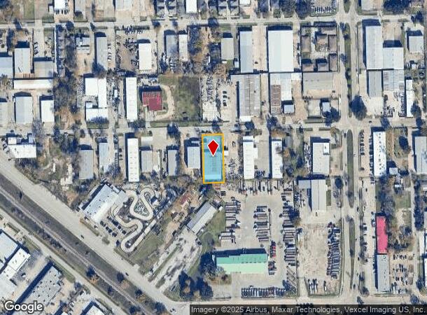  5817 Centralcrest St, Houston, TX Parcel Map