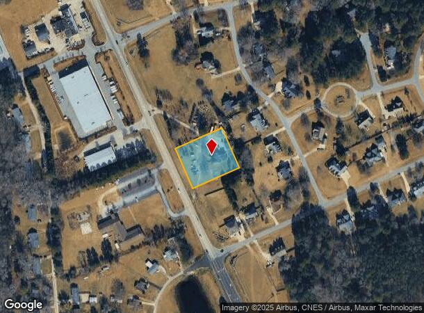  3725 Benson Rd, Garner, NC Parcel Map
