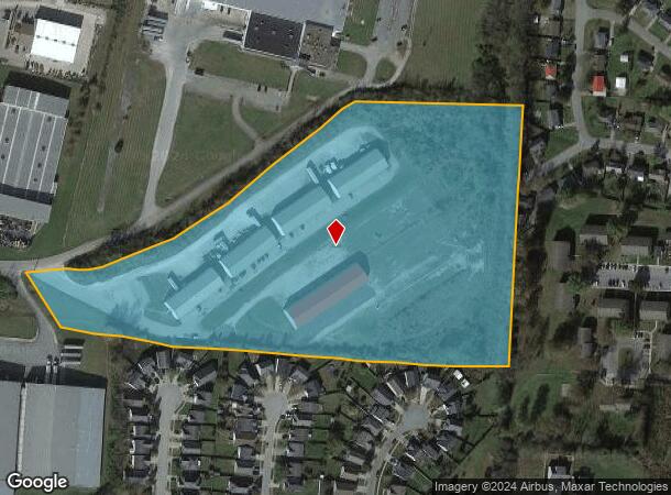  6311-6323 Midland Industrial Dr, Shelbyville, KY Parcel Map