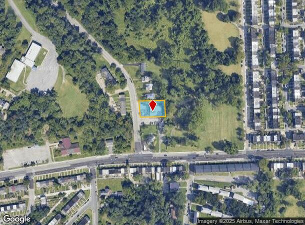 213 S Rock Glen Rd, Baltimore, MD Parcel Map