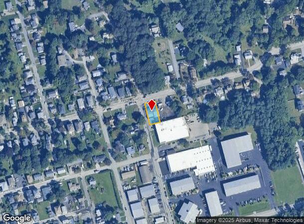  156 Bay View Ave, Bristol, RI Parcel Map
