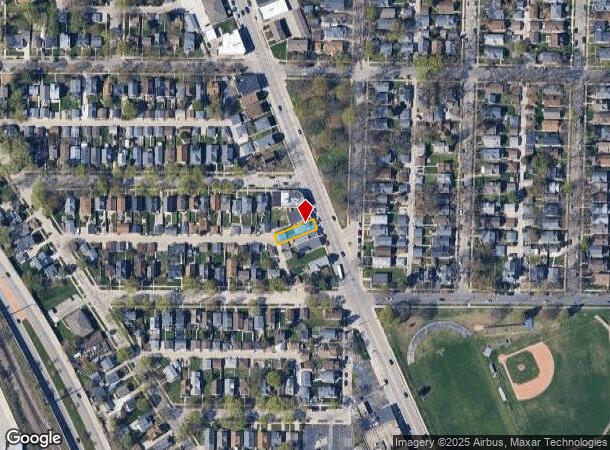  3459 S Kinnickinnic Ave, Milwaukee, WI Parcel Map