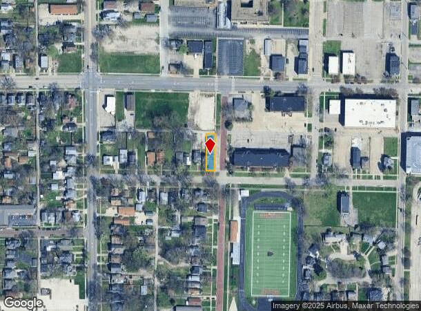 329 S New St, Springfield, IL Parcel Map