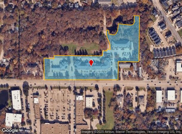  1600 W Northwest Hwy, Grapevine, TX Parcel Map