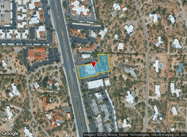 6760 N Oracle Rd, Tucson, AZ Parcel Map