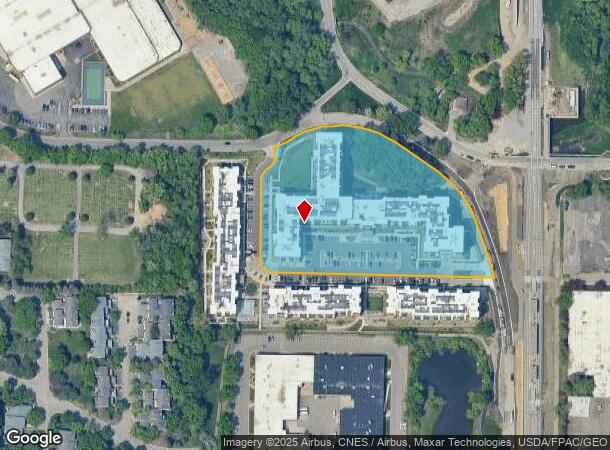 11001 Bren Rd E, Hopkins, MN Parcel Map