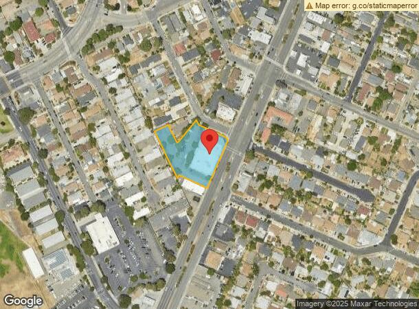  254 Jackson St, Hayward, CA Parcel Map