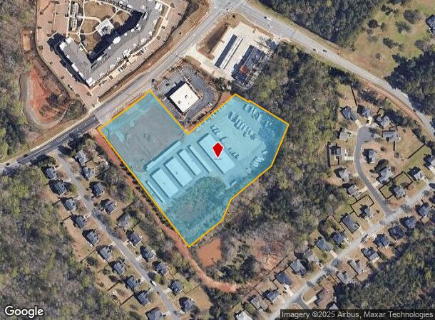  2192 Hurricane Shoals Rd, Dacula, GA Parcel Map