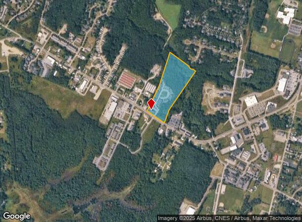  349 Route 7 S, Milton, VT Parcel Map