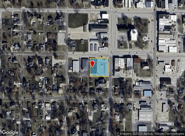 601 S Main St, Carrollton, IL Parcel Map