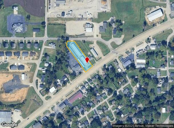 419 W Lincoln Ave, Chandler, IN Parcel Map