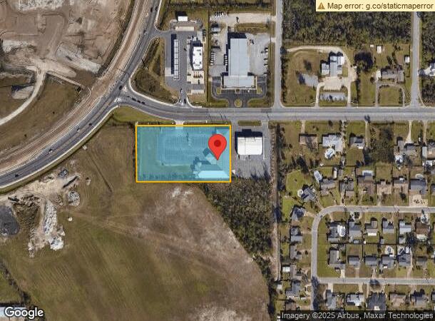  625 W Baldwin Rd, Panama City, FL Parcel Map