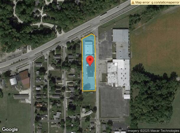  1370 Swan St, Huntington, IN Parcel Map