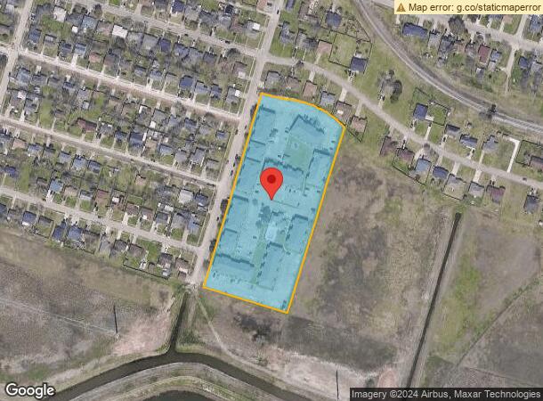  1010 Magnolia St, Freeport, TX Parcel Map