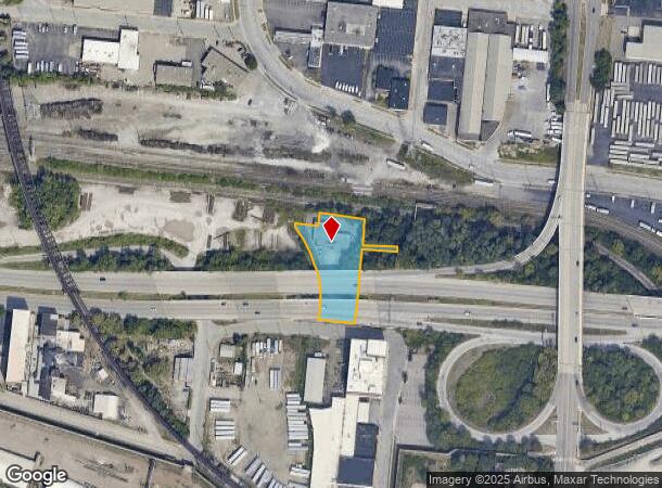  615 Carr St, Cincinnati, OH Parcel Map