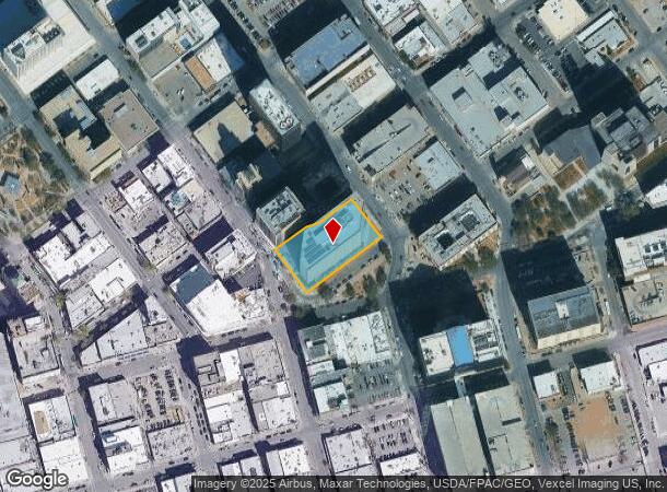  100 N Stanton St, El Paso, TX Parcel Map