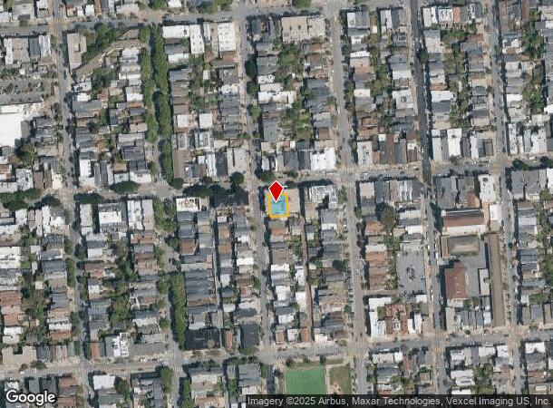 1101 Treat Ave, San Francisco, CA Parcel Map