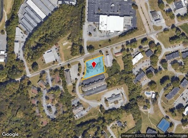 410 Montbrook Ln, Knoxville, TN Parcel Map