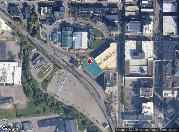 225 W Jefferson St, Syracuse, NY Parcel Map