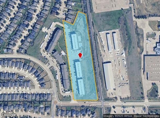 312 Mc Alister Rd, Burleson, TX Parcel Map