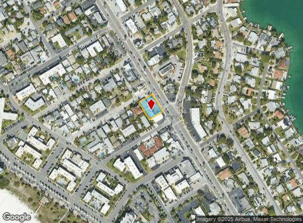  6880 Gulf Blvd, St Pete Beach, FL Parcel Map