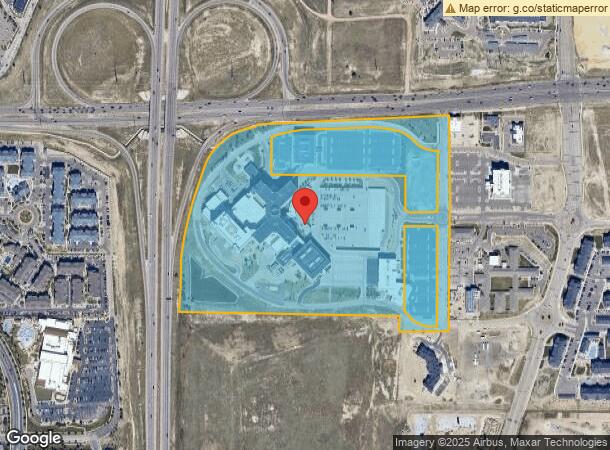  6001 E Woodmen Rd, Colorado Springs, CO Parcel Map