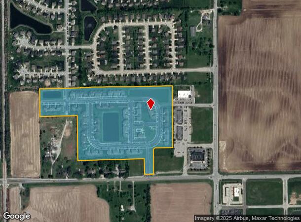  3170 Hartshire South Dr, Bargersville, IN Parcel Map