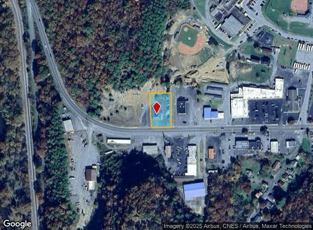 393 Front St, Richlands, VA Parcel Map